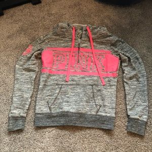 PINK Quarterzip hoodie